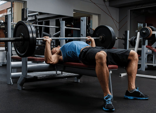 Bench Press Study with NFL Tight End