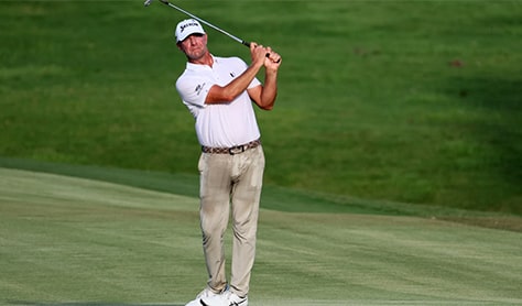 NBC Sports reports on CoolMitt being placed at every 3 holes during the professional golf championship in Atlanta